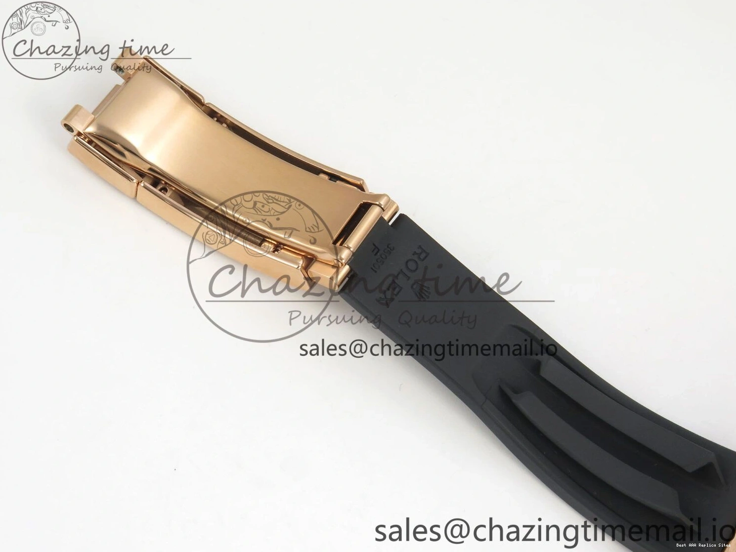 AAA Replica Watches 126515 Best VSF Black 114 (Weighted) 1:1 V2 Dial Oysterflex RG EasyCare Strap on Daytona Edition VS4131 0113